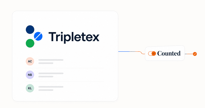 Koble Tripletex til Counted